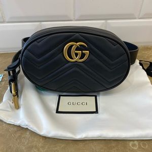 Gucci Marmont Matelasse Belt Bag